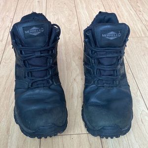 Merrell Moab 2 Mid Tactical Response Waterproof Sneaker Boots 9.5 Rain Snow
